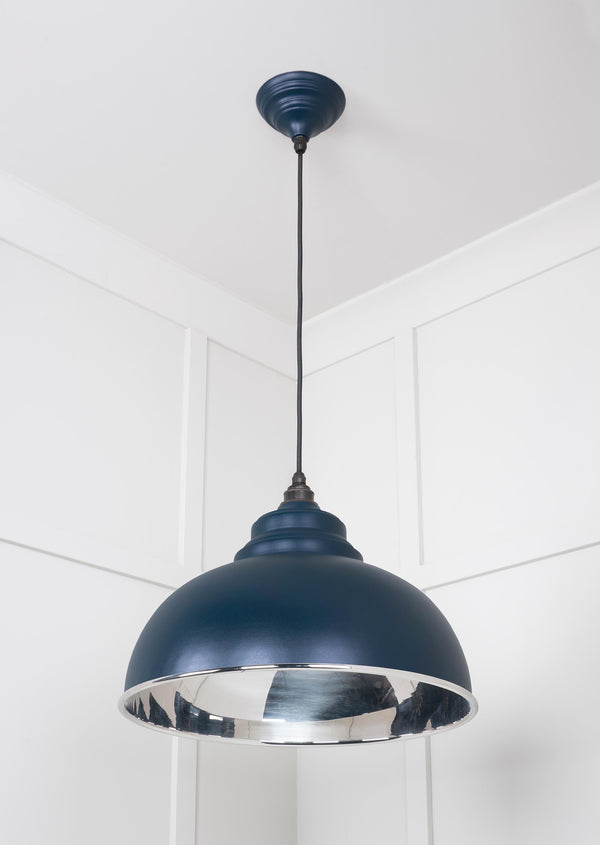 Smooth Nickel Harborne Pendant by From The Anvil