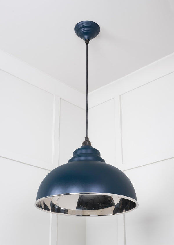 Smooth Nickel Harborne Pendant by From The Anvil