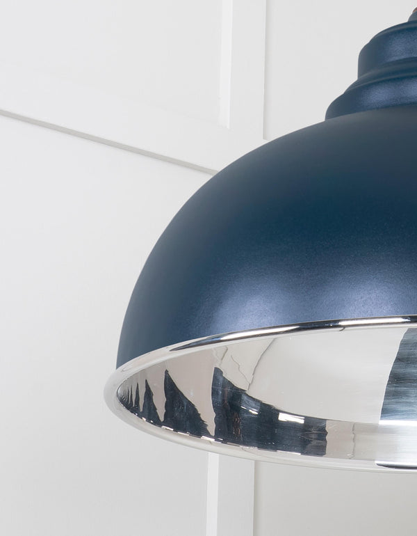 Smooth Nickel Harborne Pendant by From The Anvil