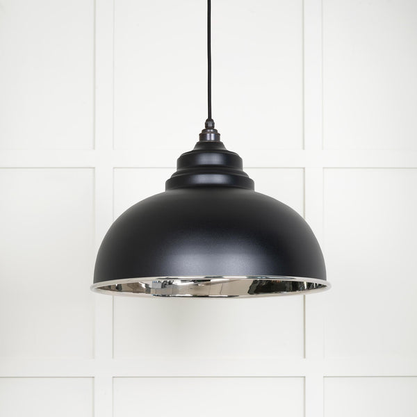 Smooth Nickel Harborne Pendant by From The Anvil