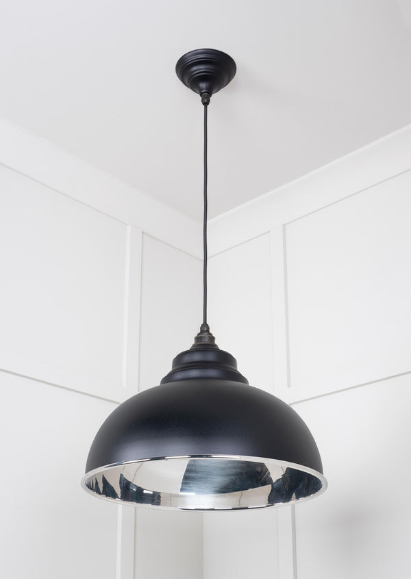 Smooth Nickel Harborne Pendant by From The Anvil