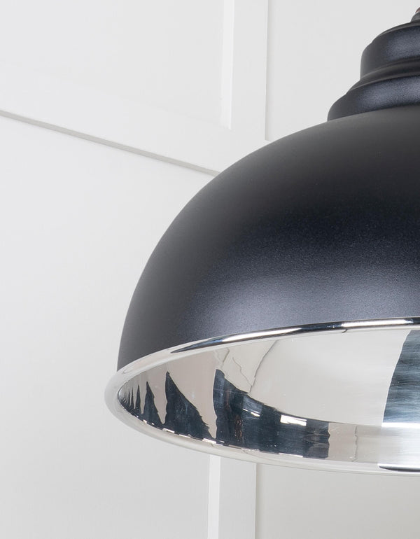 Smooth Nickel Harborne Pendant by From The Anvil