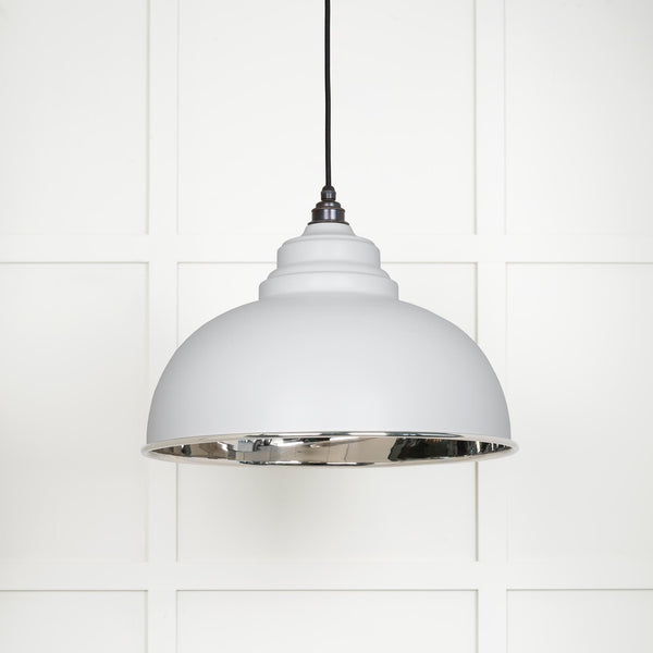 Smooth Nickel Harborne Pendant by From The Anvil