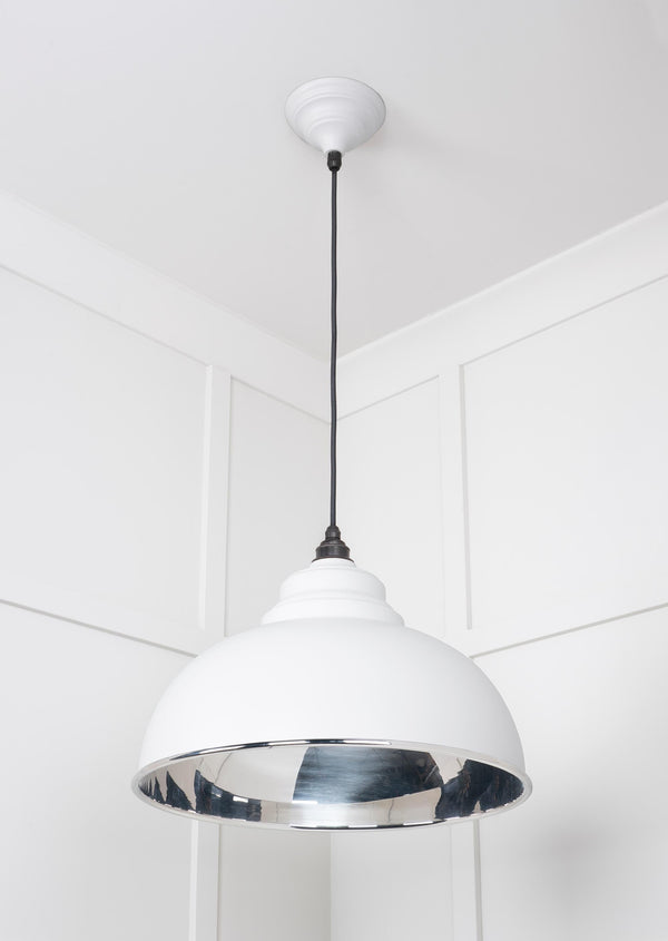 Smooth Nickel Harborne Pendant by From The Anvil
