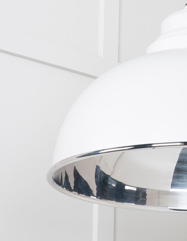 Smooth Nickel Harborne Pendant by From The Anvil