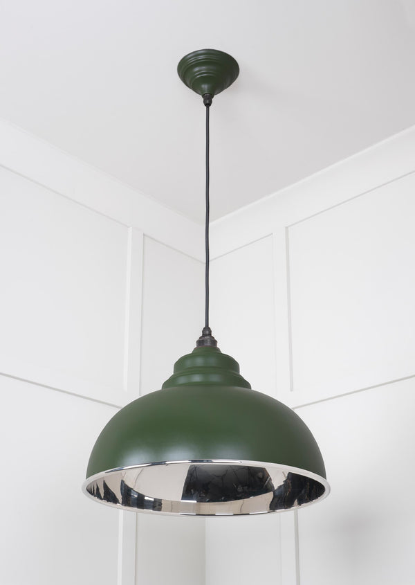Smooth Nickel Harborne Pendant by From The Anvil