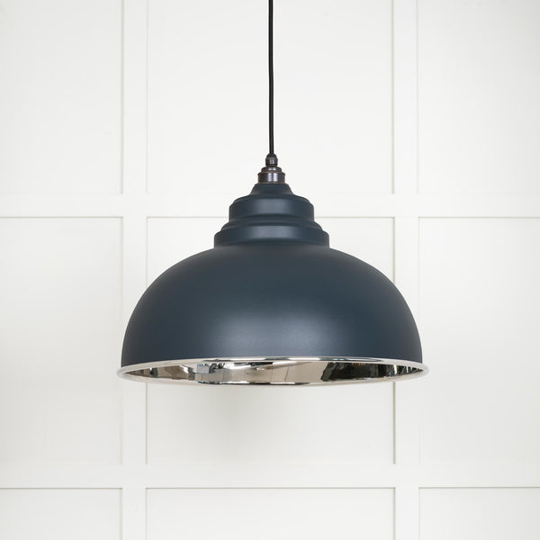 Smooth Nickel Harborne Pendant by From The Anvil