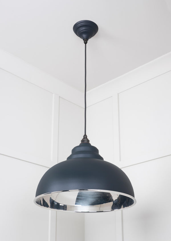 Smooth Nickel Harborne Pendant by From The Anvil