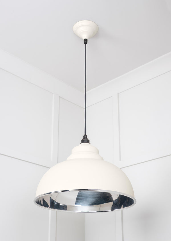 Smooth Nickel Harborne Pendant by From The Anvil