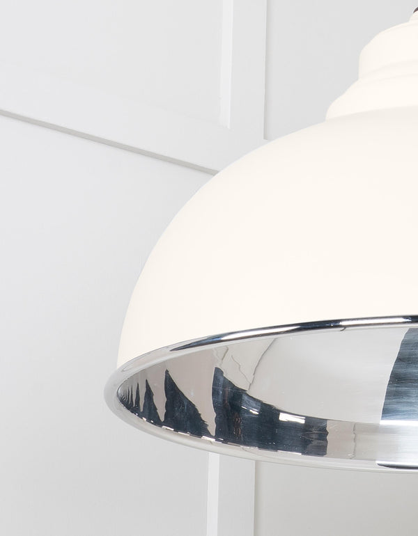 Smooth Nickel Harborne Pendant by From The Anvil