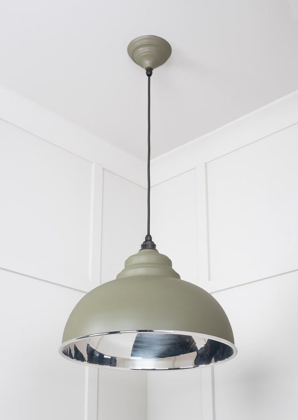 Smooth Nickel Harborne Pendant by From The Anvil