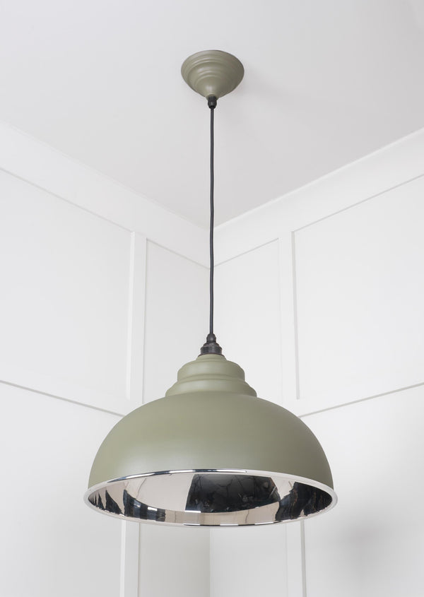 Smooth Nickel Harborne Pendant by From The Anvil