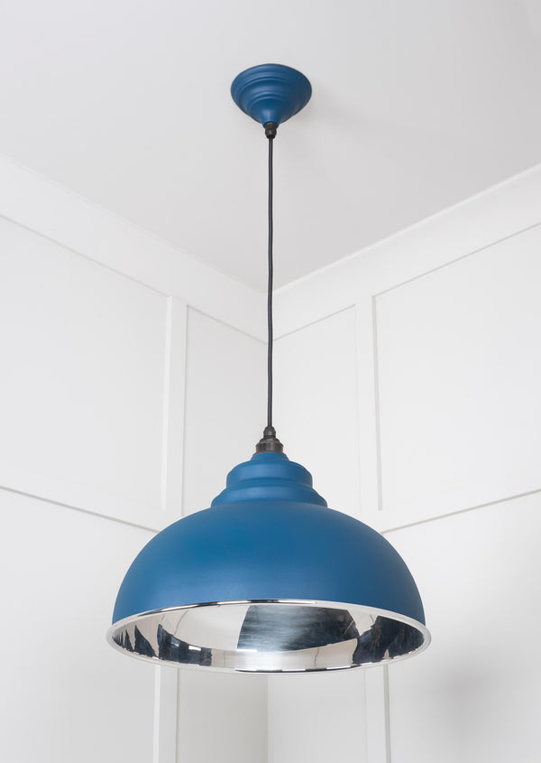 Smooth Nickel Harborne Pendant by From The Anvil