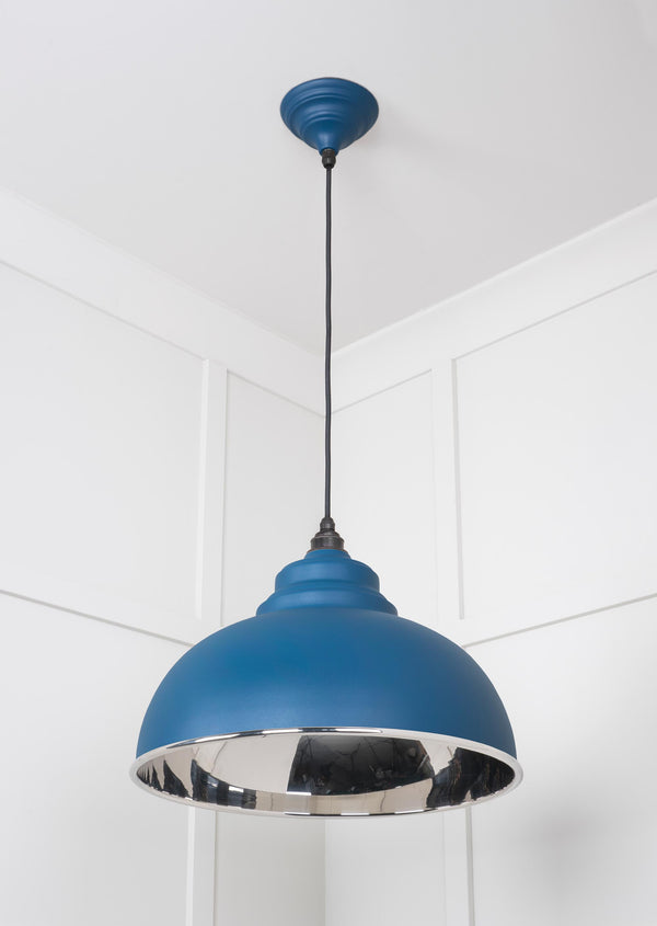 Smooth Nickel Harborne Pendant by From The Anvil