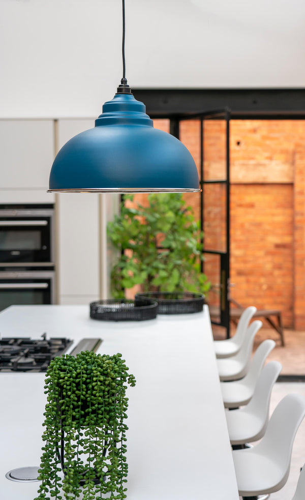 Smooth Nickel Harborne Pendant by From The Anvil