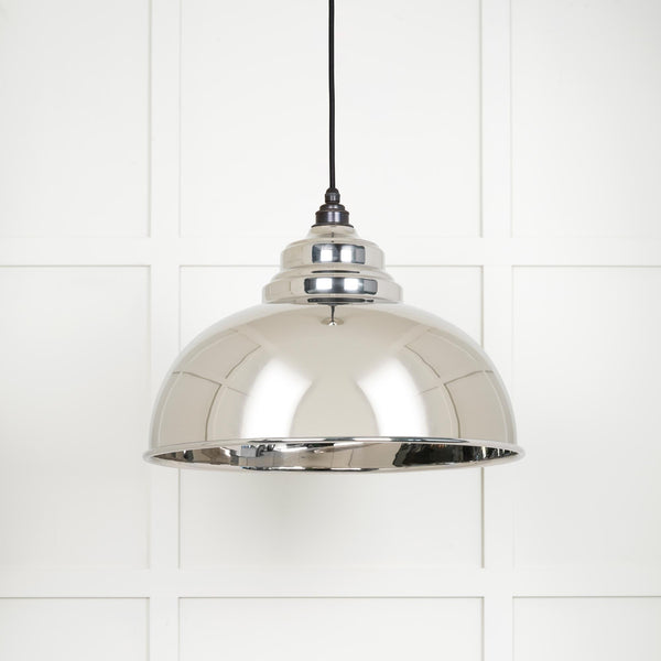 Smooth Nickel Harborne Pendant by From The Anvil