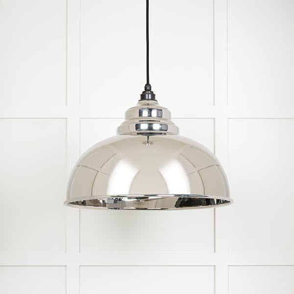 Smooth Nickel Harborne Pendant by From The Anvil
