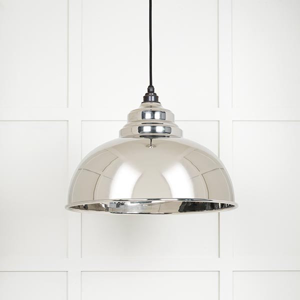 Smooth Nickel Harborne Pendant by From The Anvil