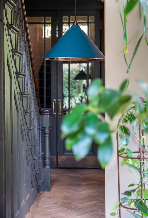 Smooth Nickel Hockley Pendant