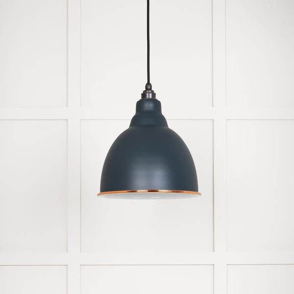 White Gloss Brindley Pendant