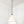 White Gloss Brindley Pendant