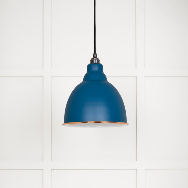 White Gloss Brindley Pendant