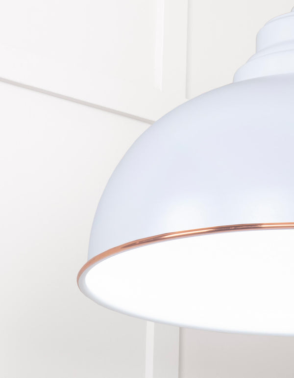 White Gloss Harborne Pendant