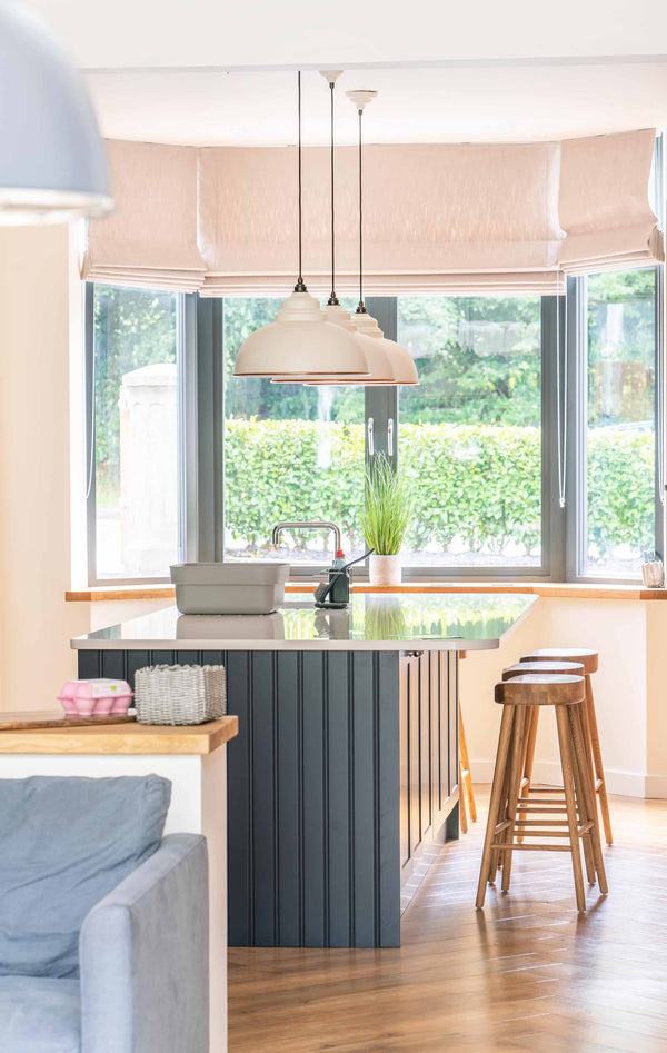 White Gloss Harborne Pendant