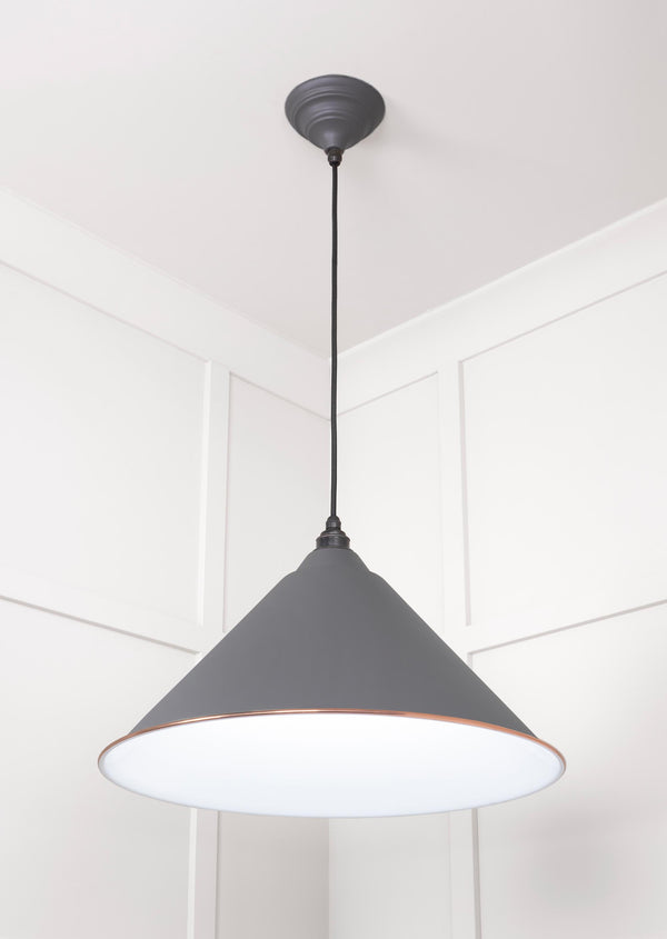 White Gloss Hockley Pendant