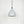 Hammered Nickel Brindley Pendant by From The Anvil