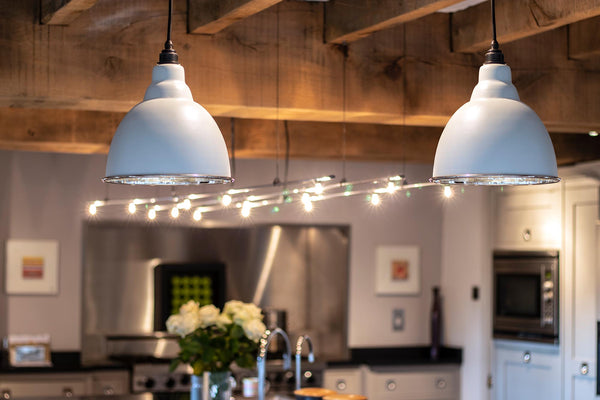 Hammered Nickel Brindley Pendant by From The Anvil