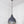 Hammered Nickel Brindley Pendant by From The Anvil