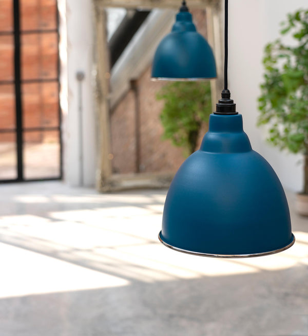 Hammered Nickel Brindley Pendant by From The Anvil