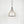 Hammered Nickel Brindley Pendant by From The Anvil