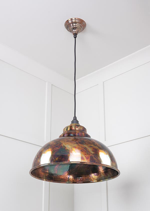 Burnished Harborne Pendant by From The Anvil