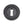 From The Anvil's Matt Black Round Escutcheon