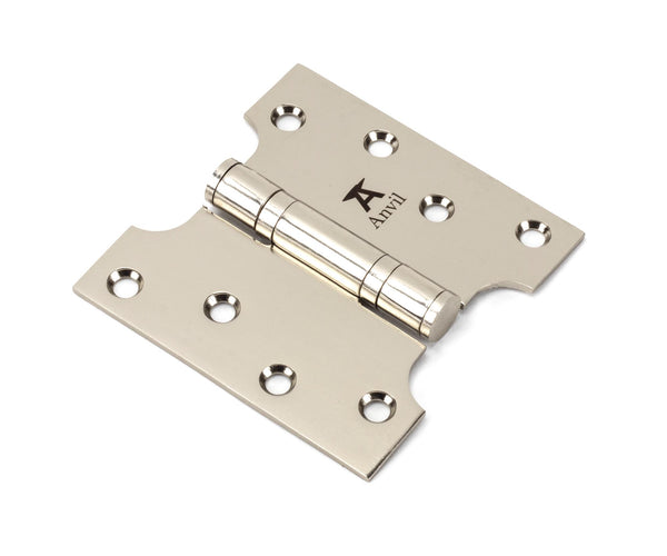 From The Anvil's Polished Nickel Parliament Hinges SS (pair)