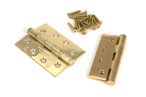 Ball Bearing Butt Hinge (pair) SS by From The Anvil