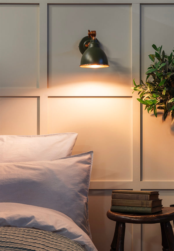 Smooth Copper Brindley Wall Light