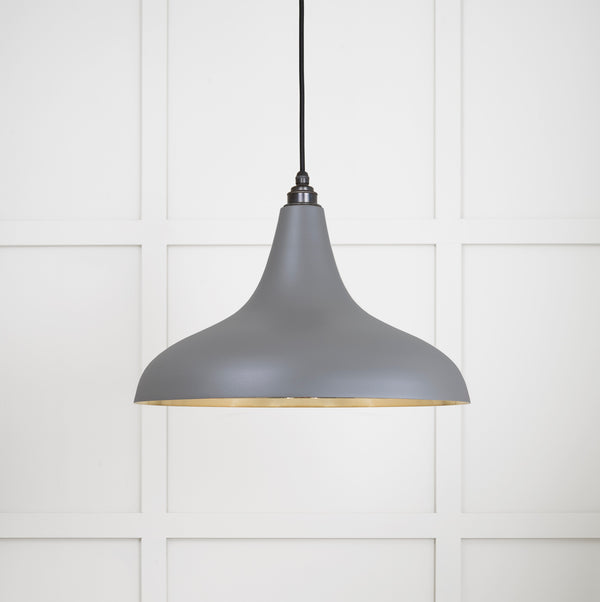 Smooth Brass Frankley Pendant