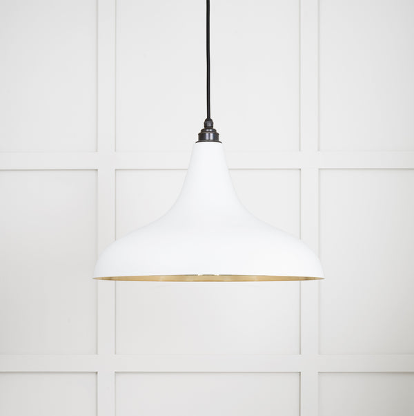 Smooth Brass Frankley Pendant