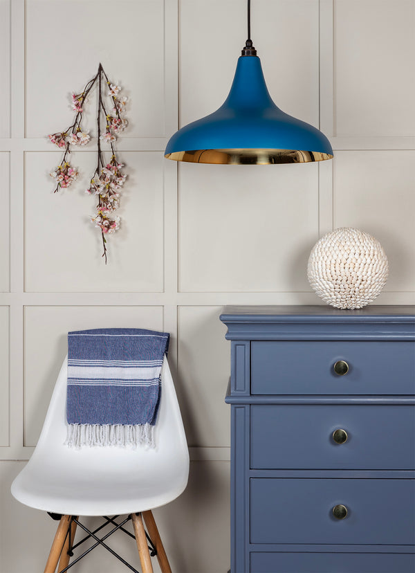 Smooth Brass Frankley Pendant