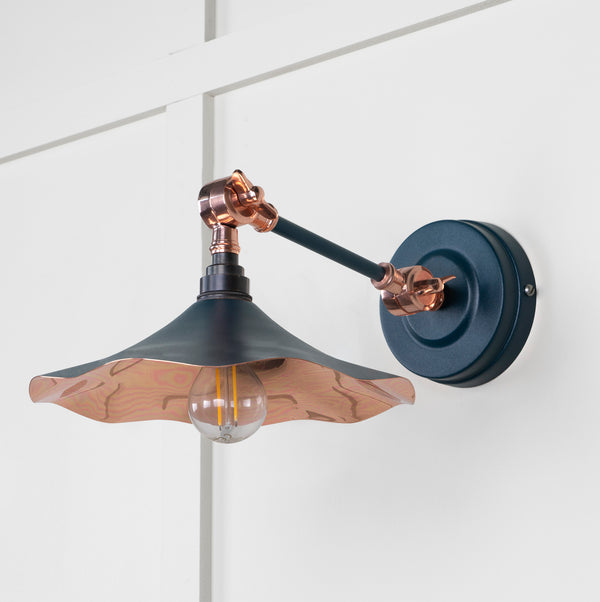 Smooth Copper Flora Wall Light