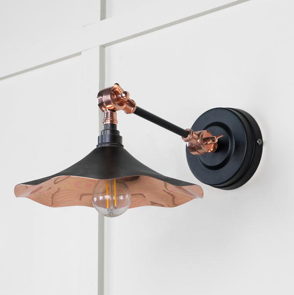 Smooth Copper Flora Wall Light
