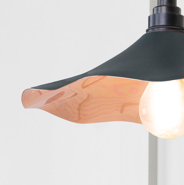 Smooth Copper Flora Wall Light