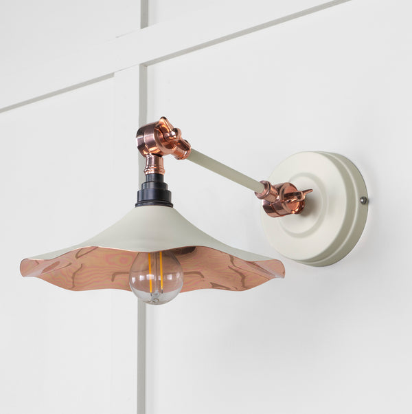 Smooth Copper Flora Wall Light