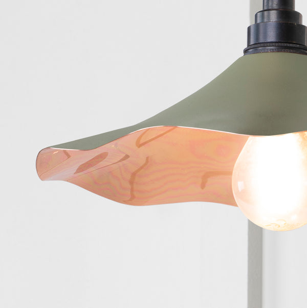 Smooth Copper Flora Wall Light