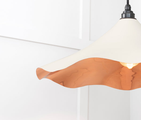 Smooth Copper Flora Pendant