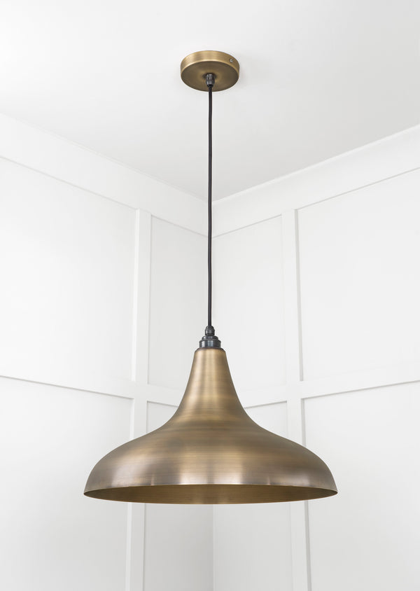 Aged Brass Frankley Pendant