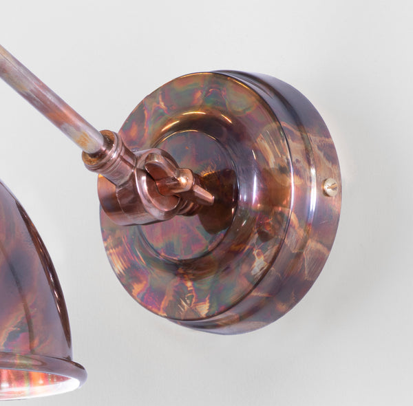 Burnished Brindley Wall Light by From The Anvil